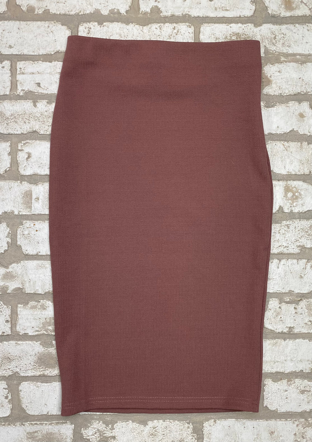 Shein Ribbed Pencil Skirt- (S)