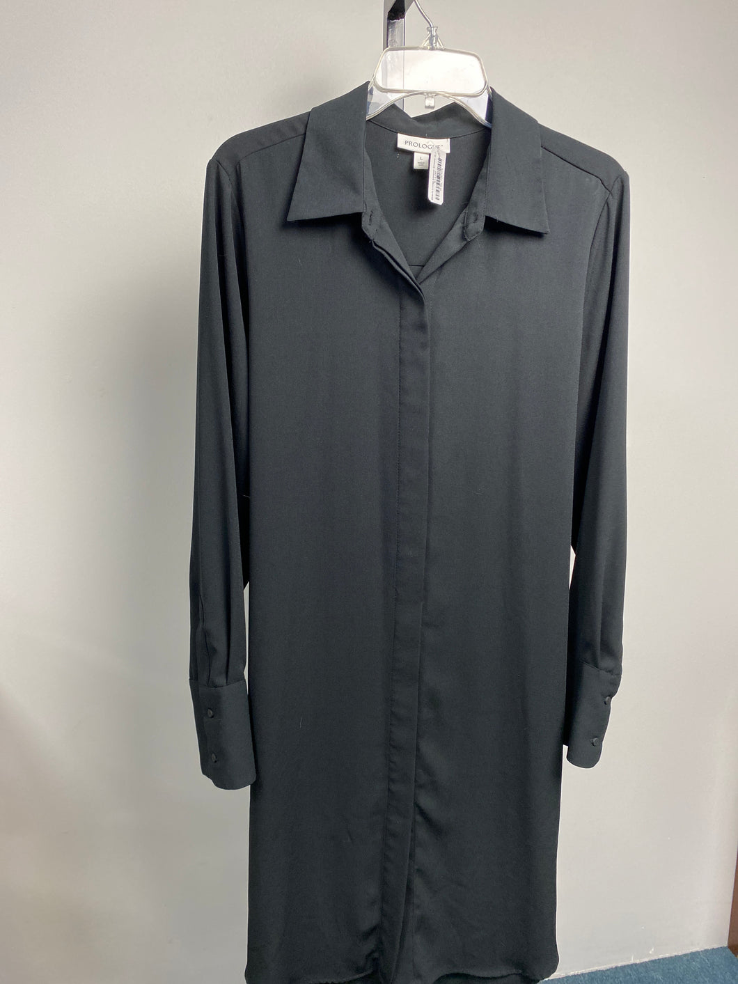 Black Long sleeve Dress (L)