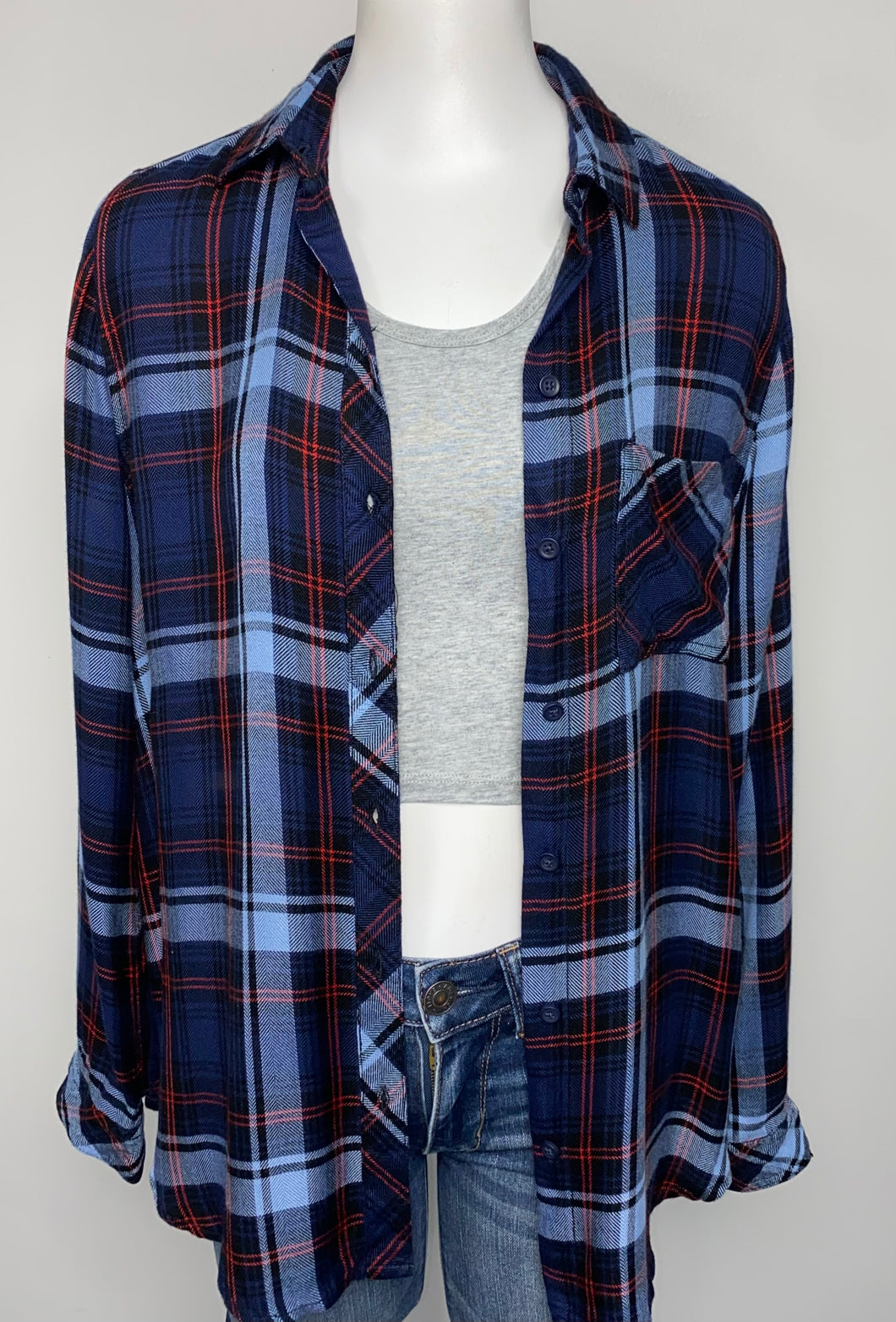 Beach Lunch Lounge Flannel NEW!- (S)