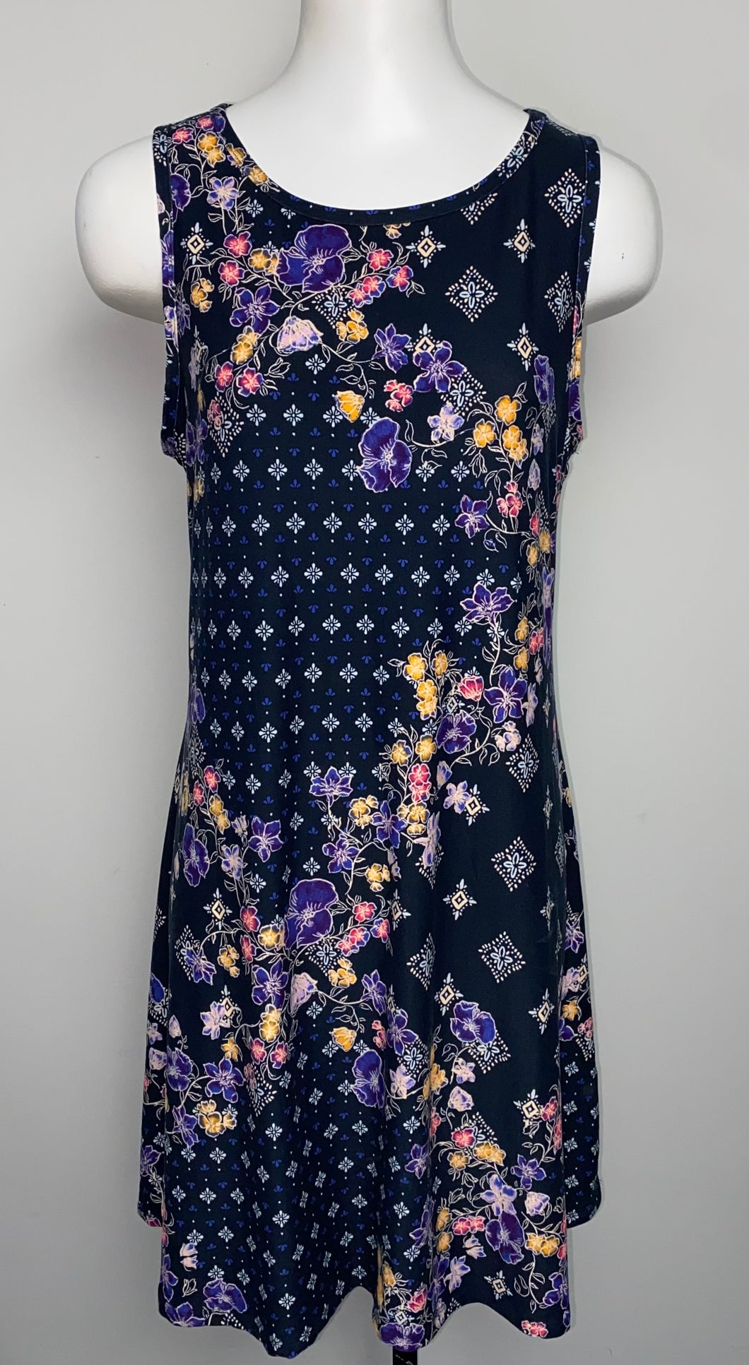 So Floral Dress- (L)