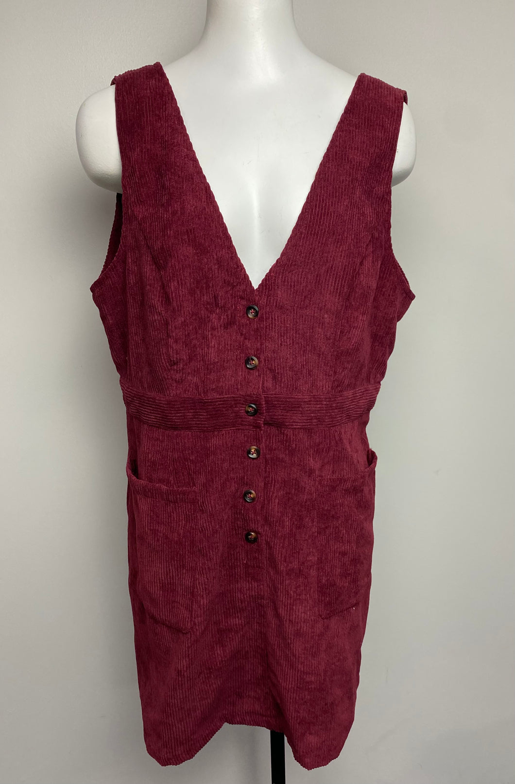 Shein Corduroy Dress- (XL)