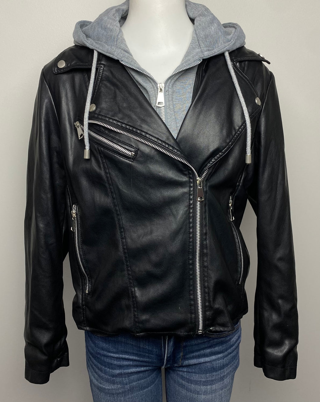 Bagatelle Pleather Jacket- (M)