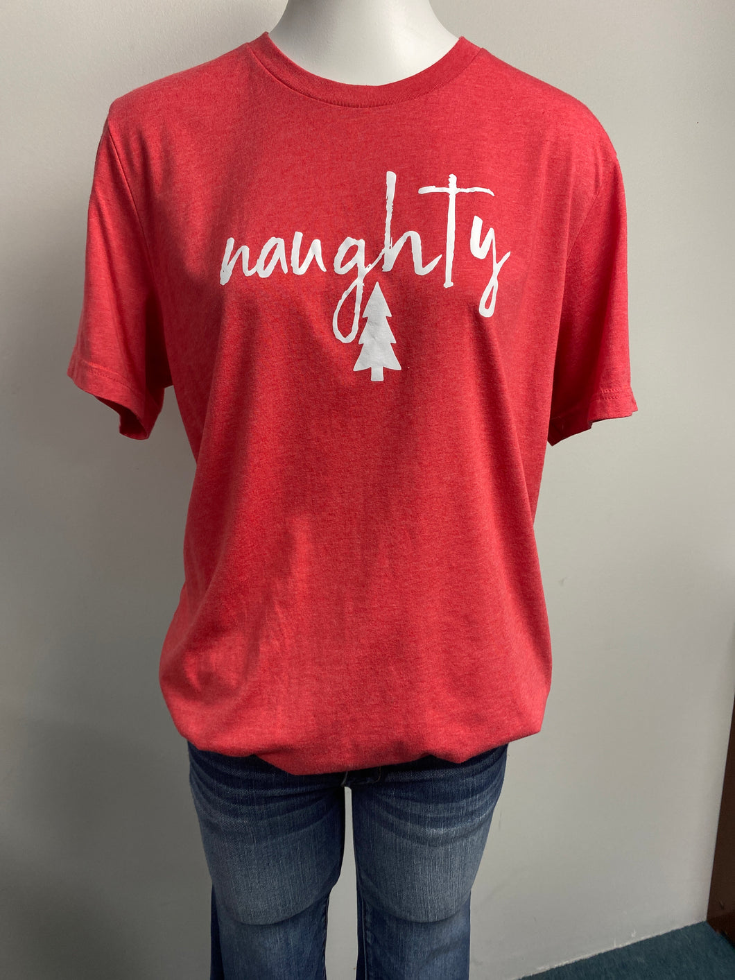 RED Naughty Tee shirt (XL)