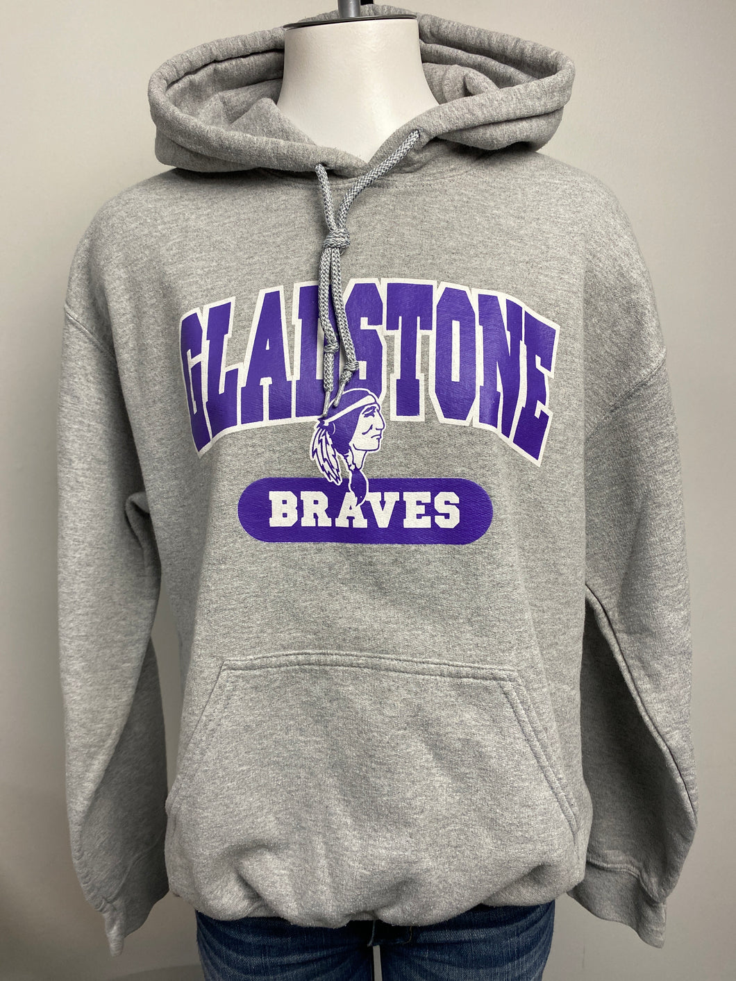 Grey Gladstone Hoodie (M)