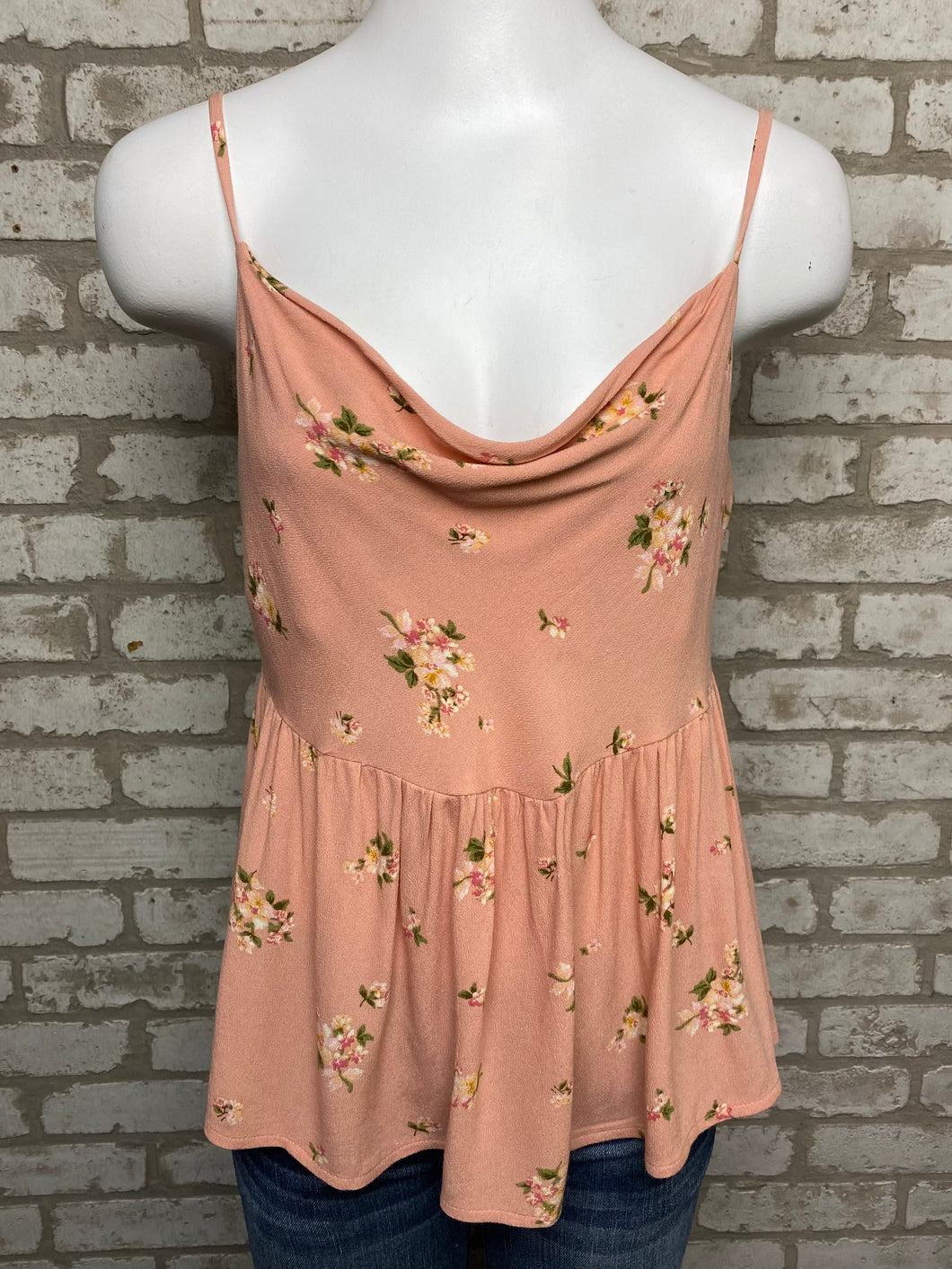 American Eagle Floral Tank- (S)