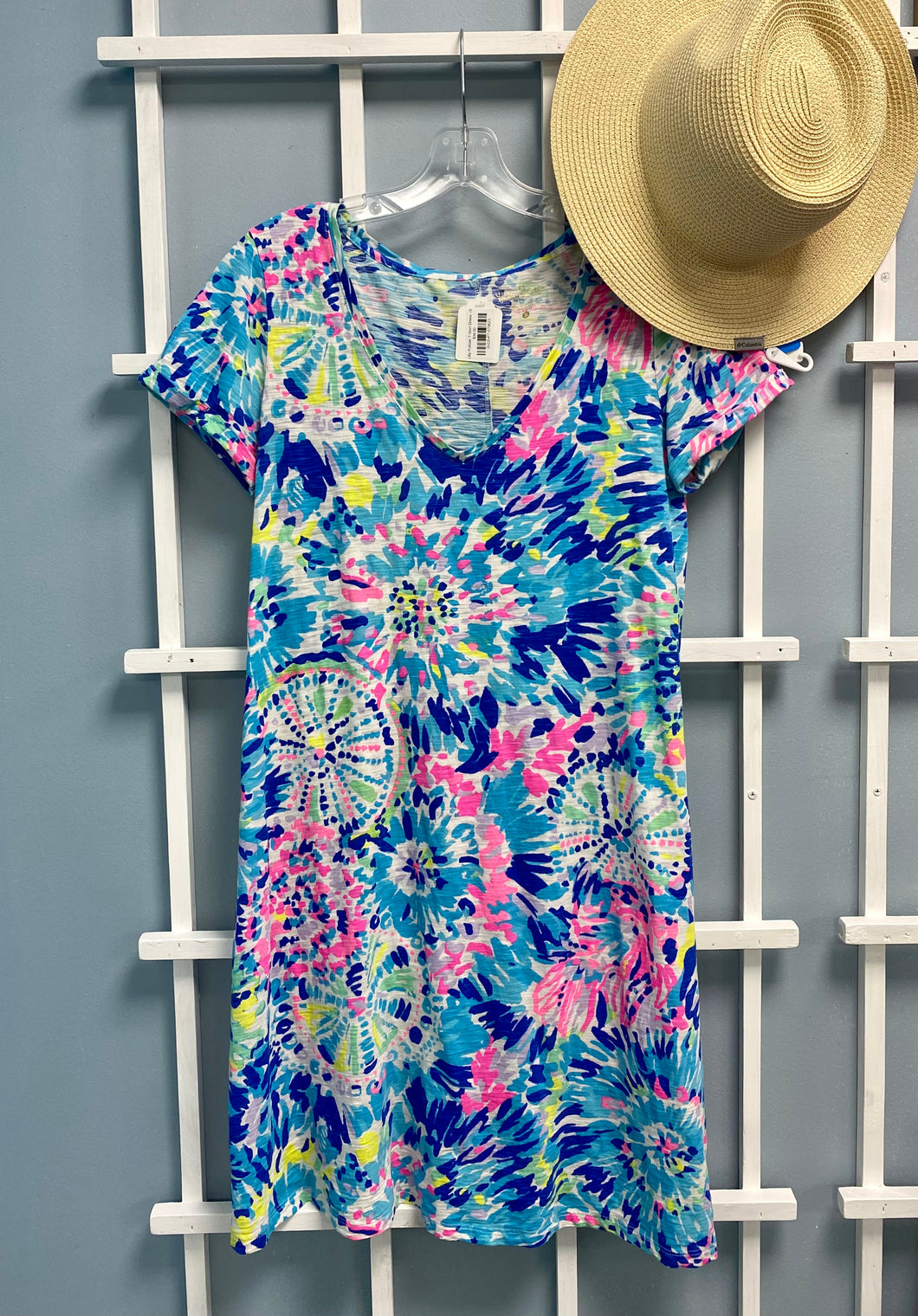 Lilly Pulitzer T-Shirt Dress- (S)